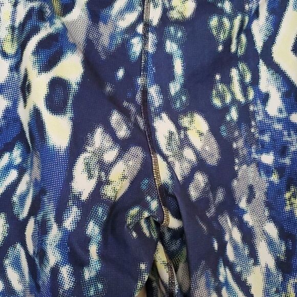 CATO blue multicolor cropped leggings - Picture 3 of 11